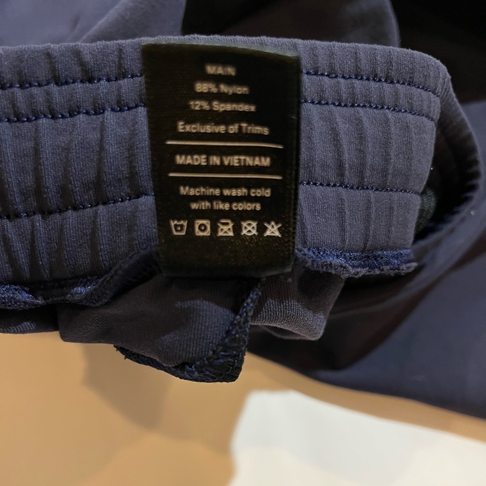 Public Rec Gamechanger Pants Mens Size 36X 30 Blue Zip Pockets Performance - Picture 7 of 12